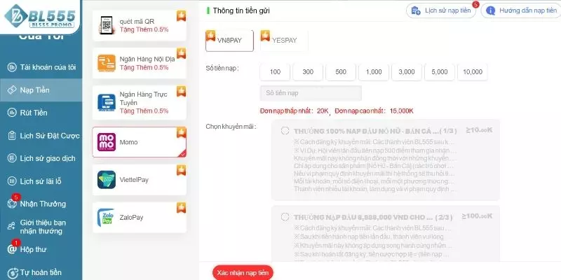 Giao dịch qua ví điện tử đơn giản vài bước